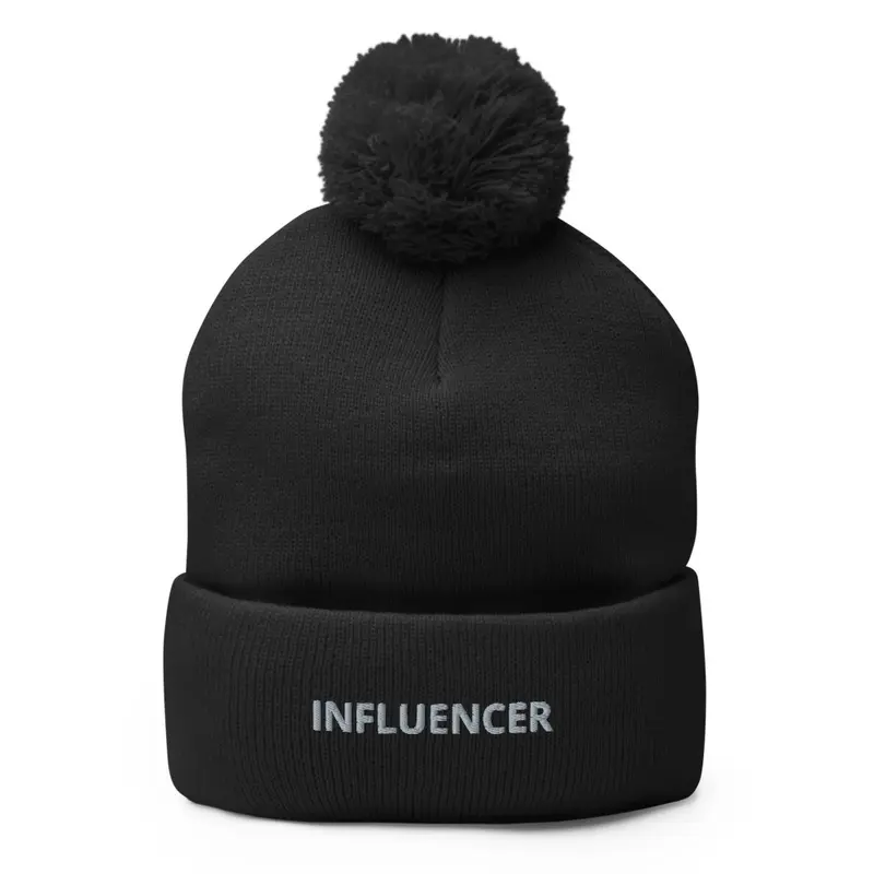 Influencer Pom Pom Beanie 